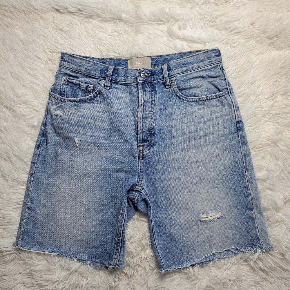 Everlane Cheeky Longline Denim Shorts 28 / 6